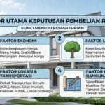 Ingin Beli Rumah Pertama? Perhatikan Faktor Utama Ini Agar Tidak Menyesal!