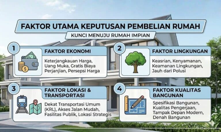 Ingin Beli Rumah Pertama? Perhatikan Faktor Utama Ini Agar Tidak Menyesal!