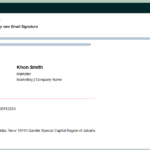 Cara Membuat Email Signature Otomatis yang Profesional (Gratis & Mudah)