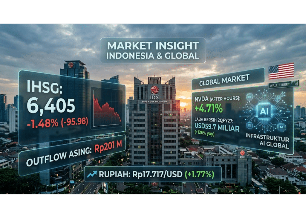 Koreksi IHSG, Efek Rebalancing MSCI, dan Rekor Fantastis NVIDIA
