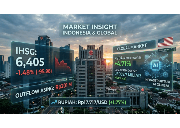 Koreksi IHSG, Efek Rebalancing MSCI, dan Rekor Fantastis NVIDIA